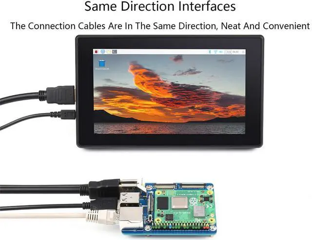 Alt view image 2 of 5 - CM4 Base Board (Advanced C Version) for Compute Module 4, with Raspberry Pi 40PIN GPIO Header/MIPI CSI Camera Ports/LCD Display Port/Fan/HDMI/USB/Gigabit Ethernet RJ45 Connector
