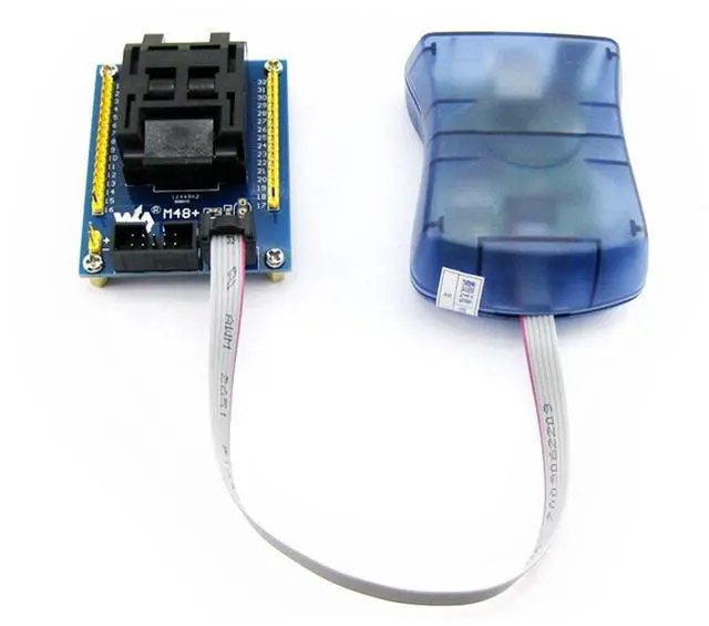 Alt view image 3 of 5 - Waveshare AVR Programmer USB AVRISP XPII Compatible with ATMEL at AVR ISP mk2 mkII in-System Programmer Supports AVR Studio 4/5/6/7 Or Higher Version