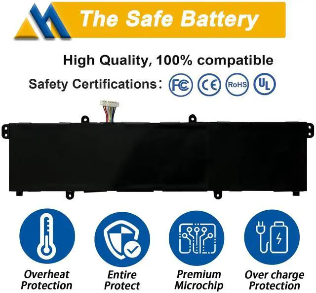 Alt view image 3 of 5 - Mobik B31N1911 Battery Replacement for ASUS VivoBook Flip 14 M413 M413DA TM420IA TM420IA K413 X413 F413 Series Laptop C31N1911 B0B200-03580300 0B200-03580000 0B200-03750000 11.55V 42Wh 3640mAh
