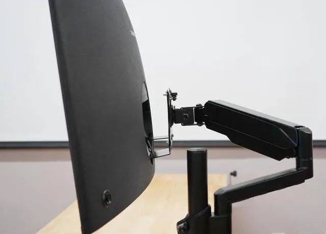 Alt view image 4 of 5 - Gladiator Joe Monitor Mount VESA Bracket Adapter for Samsung Curved Monitors, Compatible with Models U32R590, U32R590C, U32R592, U32R591