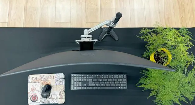 Alt view image 5 of 5 - Gladiator Joe Monitor Mount VESA Bracket Adapter for Samsung Curved Monitors, Compatible with Models U32R590, U32R590C, U32R592, U32R591