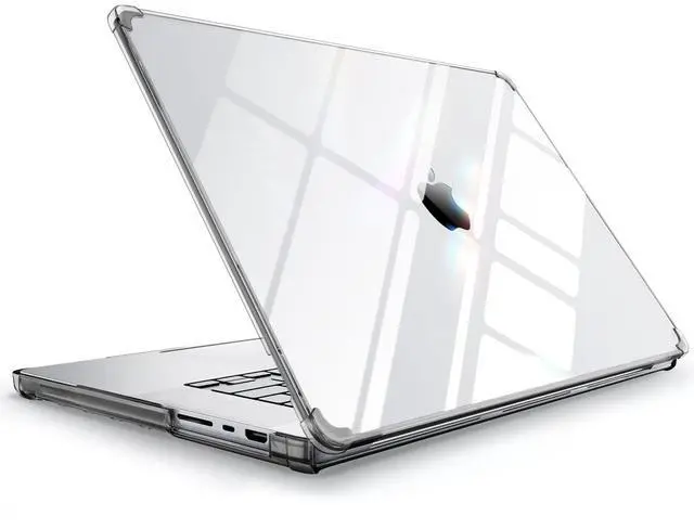 Main image of SUPCASE for MacBook Pro 16 Inch Case 2021-2024 Release (Unicorn Beetle Clear), M4/M3/M2/M1 Pro/Max Chip [Anti-Scratch] Slim Clear Cover Accessories for MacBook Pro 16'' with Touch ID, Black