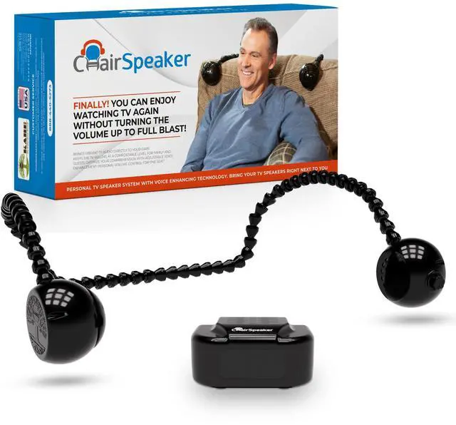 Main image of ChairSpeaker CS3 - Wireless TV Speakers for Hearing Impaired, Voice Enhancing, Near-Ear Clarity, Compatible with Most TVs & Streaming Apps