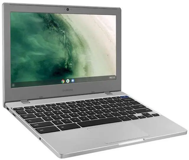 Alt view image 3 of 5 - Samsung Chromebook 4 Chrome OS 11.6" HD Intel Celeron Processor N4000 4GB RAM 32GB eMMC Gigabit Wi-Fi - XE310XBA-K01US
