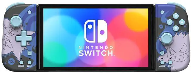 Main image of HORI Nintendo Switch Split Pad Compact (Gengar) - Ergonomic Controller for Handheld Mode - Officially Licensed by Nintendo & Pokémon