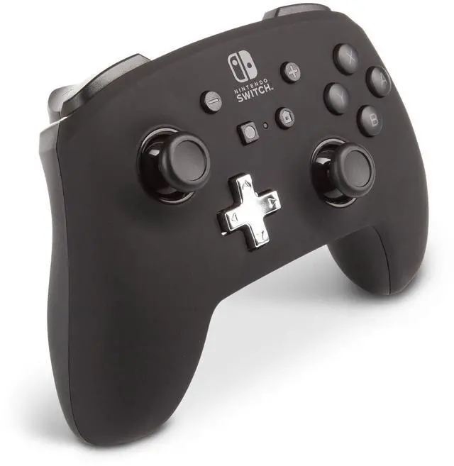 Alt view image 5 of 5 - PowerA Enhanced Nintendo Switch Controller Wireless - Black, Rechargeable Pro Controller for Switch, Immersive Motion Control and Advanced Gaming Buttons