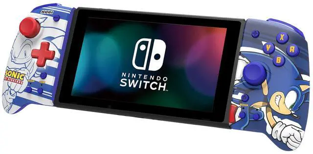 Main image of HORI Split Pad Pro (Sonic) Ergonomic Controller for Handheld Mode - Officially Licensed By Nintendo & Sega - Nintendo Switch