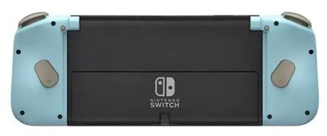 Alt view image 2 of 5 - HORI Nintendo Switch Split Pad Compact (Pikachu & Mimikyu) - Ergonomic Controller for Handheld Mode - Officially Licensed by Nintendo & Pokémon