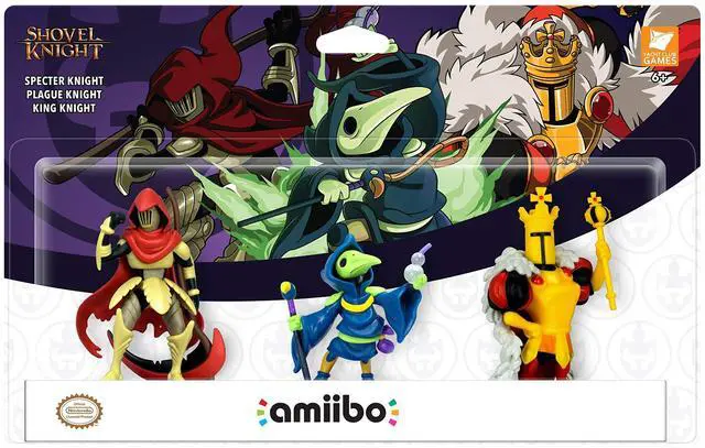 Main image of Yacht Club Games Shovel Knight: Treasure Trove Amiibo 3 Pack (Nintendo Switch)