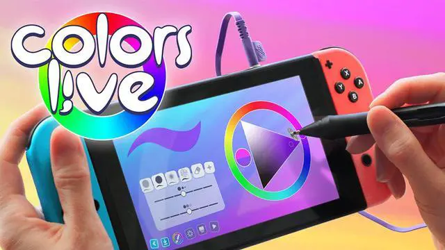 Alt view image 3 of 5 - Colors Live - Nintendo Switch