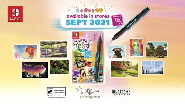 Alt view image 2 of 5 - Colors Live - Nintendo Switch