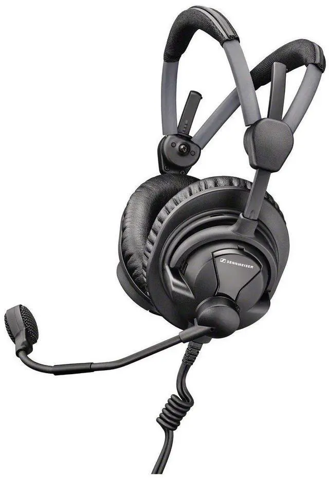 Main image of Sennheiser 506902 Audio Headset 64 Per System Circumaural Dynamic Microphone Hypercardioid Ca