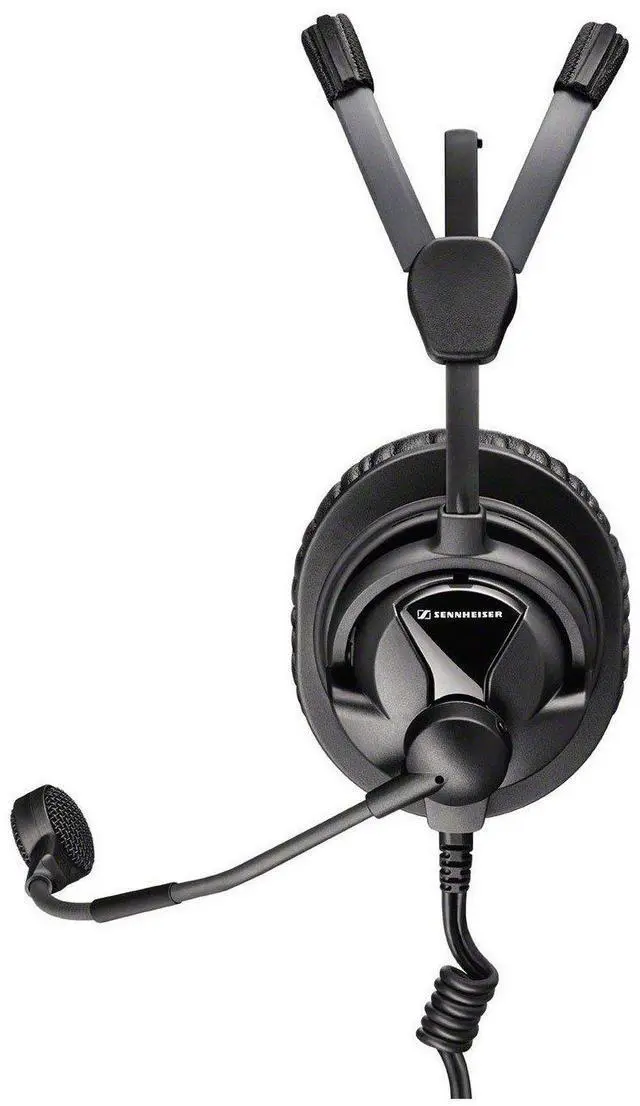 Alt view image 2 of 4 - Sennheiser 506902 Audio Headset 64 Per System Circumaural Dynamic Microphone Hypercardioid Ca