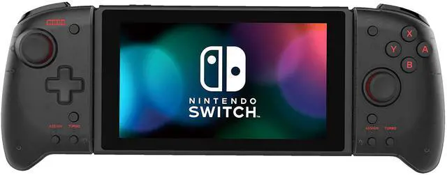 Alt view image 3 of 5 - Hori Nintendo Switch Split Pad Pro (Black) Ergonomic Controller for Handheld Mode - Officially Licensed By Nintendo