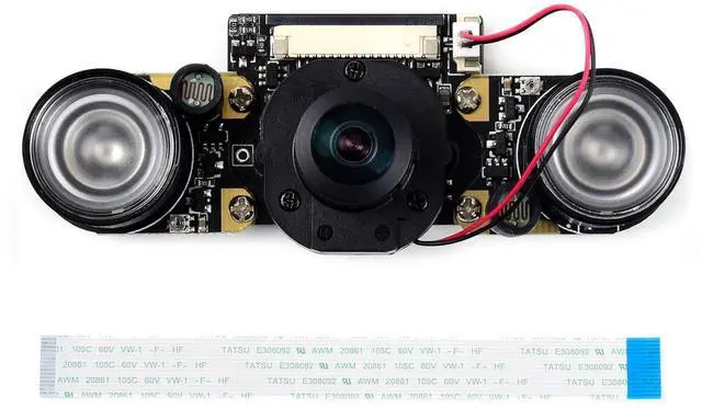 Alt view image 2 of 5 - waveshare Compatible with NVIDIA Jetson Nano Camera IMX219-160 8MP IR-Cut Infrared Night Vision Camera Module for Jetson Nano and Raspberry Pi Compute Module,162° FOV with IMX219 Sensor