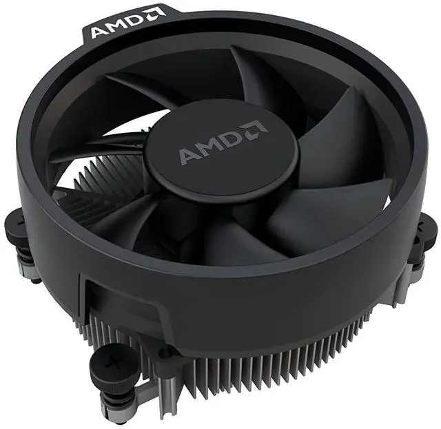 Alt view image 3 of 5 - AMD Ryzen 3 4100 4-Core, 8-Thread Unlocked Desktop Processor with Wraith Stealth Cooler
