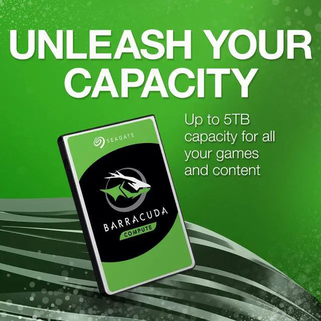 Alt view image 2 of 5 - Seagate BarraCuda 2TB Internal Hard Drive HDD - 2.5 Inch SATA 6 Gb/s 5400 RPM 128MB Cache for PC Laptop (ST2000LM015)