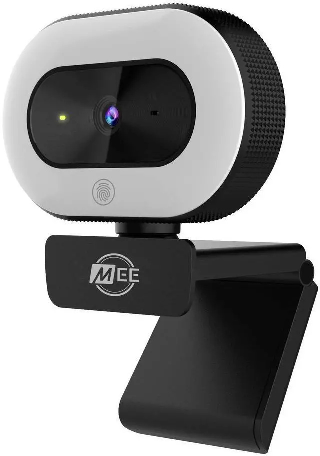 Alt view image 3 of 4 - MEE audio 202L 1080p Live Webcam with LED Ring Light