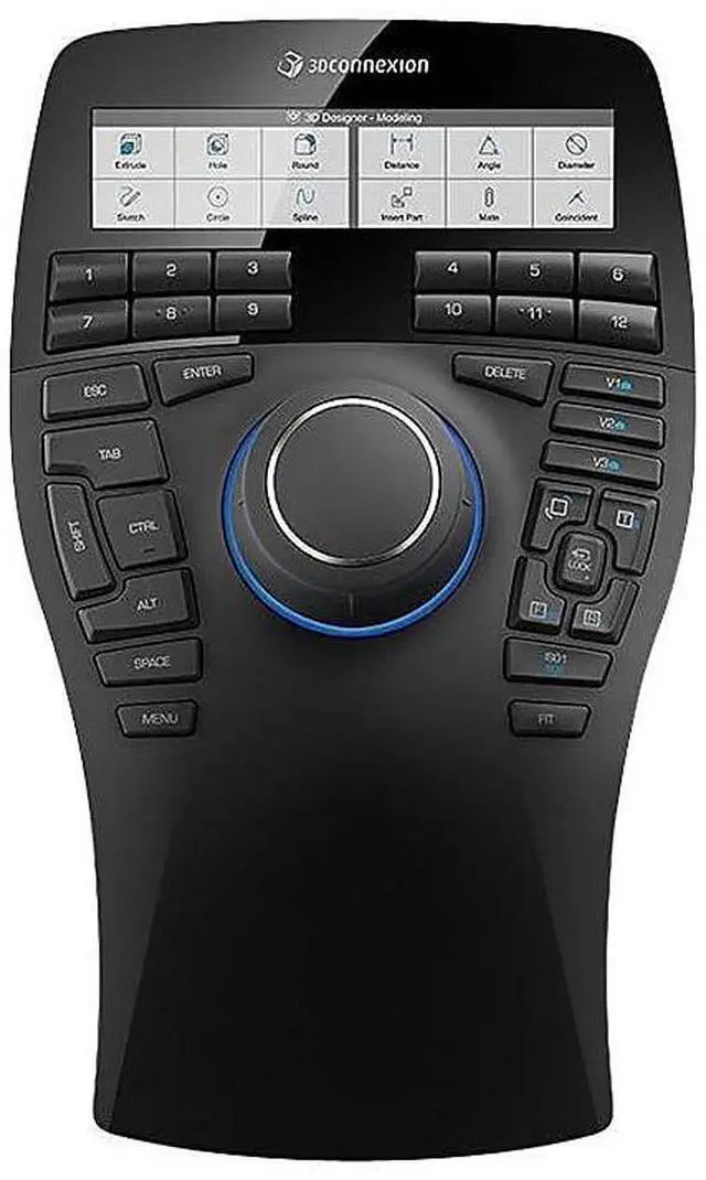 Alt view image 2 of 5 - 3Dconnexion Space Mouse Enterprise (3DX-700056)