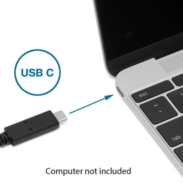 Alt view image 4 of 5 - Kensington CV2000H USB-C to VGA HD Video Adapter (K33994WW)