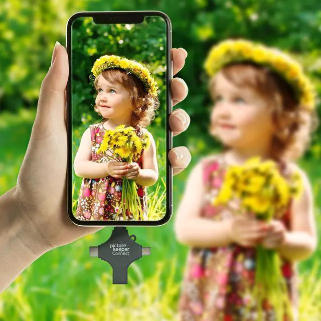 Alt view image 4 of 5 - Picture Keeper Connect Photo & Video USB Flash Drive for Apple, Android, & PC Devices, 32GB Thumb Drive