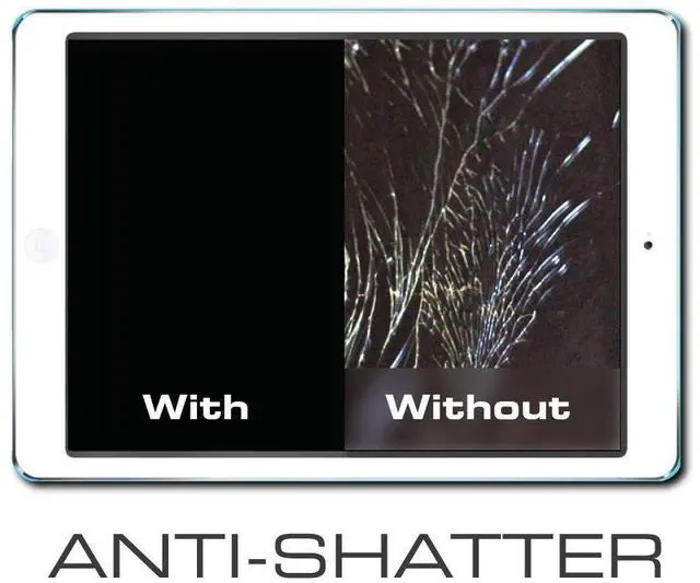 Alt view image 3 of 4 - MYGOFLIGHT ArmorGlas  Tempered Glass Screen Protector for iPad Mini 4/Mini 5 - Anti-Glare, Anti-Reflection, Anti-Shatter, Scratch and Fingerprint Resistant, Bubble-Free Easy Install