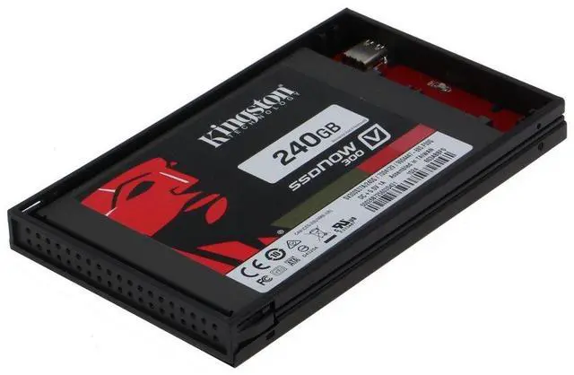 Alt view image 3 of 5 - SEDNA - USB 3.1 2.5" SATA III SSD/HDD External Enclosure with Type C Cable for New Mac Book and PC