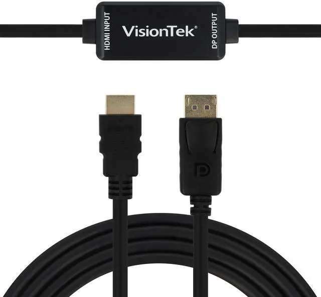 Main image of VisionTek HDMI to DisplayPort 1.5M Active Cable (M/M) - 900822