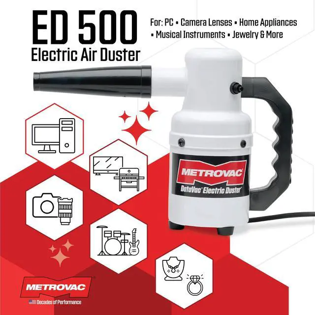Alt view image 2 of 5 - DataVac Computer Cleaner / Computer Duster Super Powerful Electronic Dust Blower Environmentally Friendly Alternative to Compressed Air or Canned Air