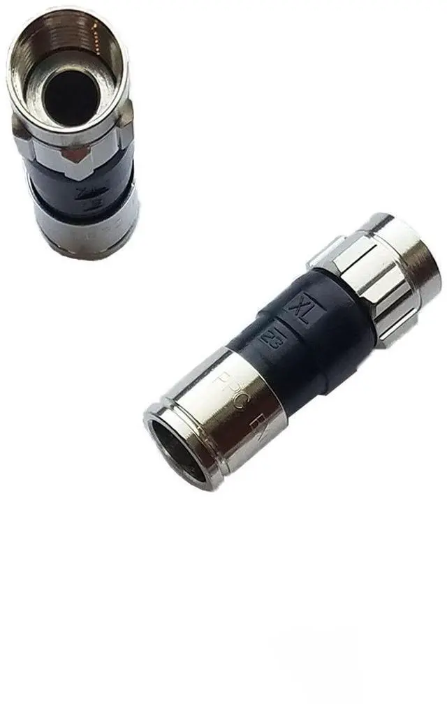 Main image of PPC EX6XLPLUS RG6 Snap & Seal Outdoor Compression Connectors - Bulk 1,000 pcs