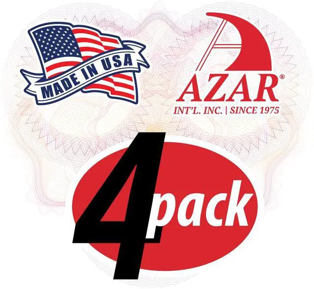 Alt view image 2 of 3 - Azar Displays, 515311, Acrylic Laptop Stand, Computer Riser for Desk, Monitor Stand, Closet Organizer for Clothes & Shoes, Cabinet Display for Accessories and Decor, Clear, 4 Pack, 12"x7.75"x6"