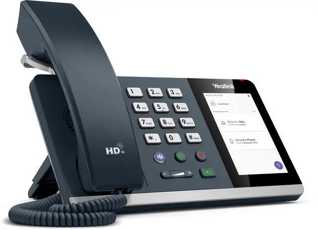Alt view image 4 of 5 - Yealink MP50-Teams IP Phone - Corded - Corded