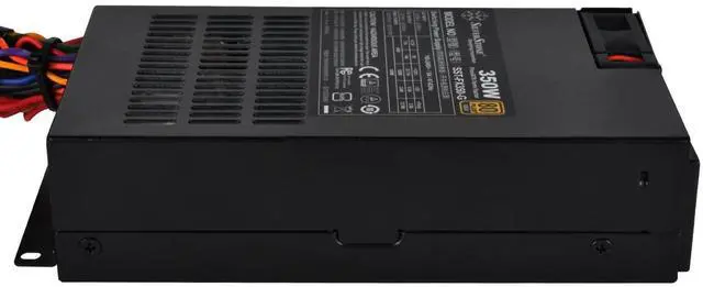 Alt view image 3 of 5 - SilverStone Technology SST-FX350-G Flex ATX 1U 350 Watt 80 Plus Gold Power Supply with Fixed Cables