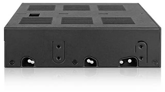 Alt view image 3 of 5 - ICY DOCK 2 Bay 2.5 SAS/SATA HDD/SSD Mobile Rack + 3.5" Slot for External 5.25" Bay | ExpressCage MB322SP-B