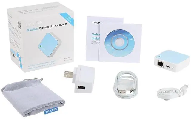 Alt view image 5 of 5 - TP-Link N300 Wireless Portable Nano Travel Router(TL-WR802N) - WiFi Bridge/Range Extender/Access Point/Client Modes, Mobile in Pocket