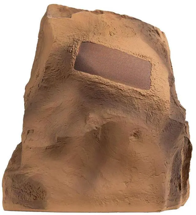 Alt view image 2 of 5 - OSD Audio 8" Omni Rock Speaker 360 Degree Sound Outdoor Weather Resistant Single, Brown