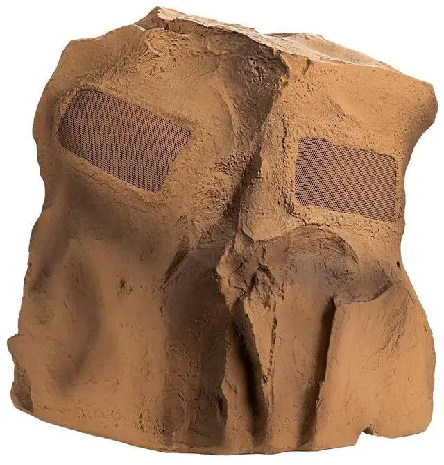 Alt view image 3 of 5 - OSD Audio 8" Omni Rock Speaker 360 Degree Sound Outdoor Weather Resistant Single, Brown