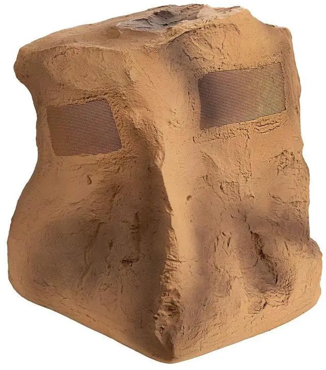 Alt view image 4 of 5 - OSD Audio 8" Omni Rock Speaker 360 Degree Sound Outdoor Weather Resistant Single, Brown