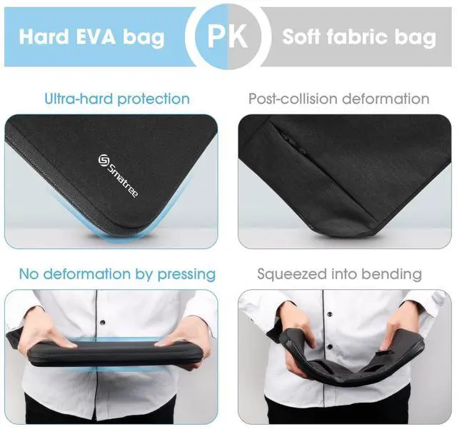 Alt view image 5 of 5 - Smatree Hard EVA Protective Sleeve for 16 inch Lenovo Legion Slim 7i Gen 9/8/7, Legion Slim 5i/5 Gen 9/8, Legion 5 Pro Gen 7, LOQ 15, IdeaPad Flex 5i/ 5 2-in-1/Flex 5/5i Gen 8, ThinkPad T16 Gen 2/1