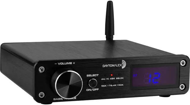 Alt view image 2 of 5 - Dayton Audio DTA-PRO 100W Class D Bluetooth Amplifier with USB DAC IR Remote and Sub Output