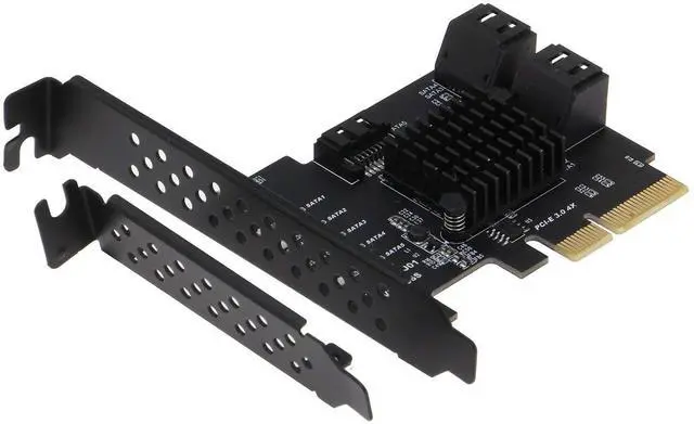 Main image of Sedna - PCIe 2 x Gen III to 5 x SATA 6G Adapter Card (Support Software RAID)