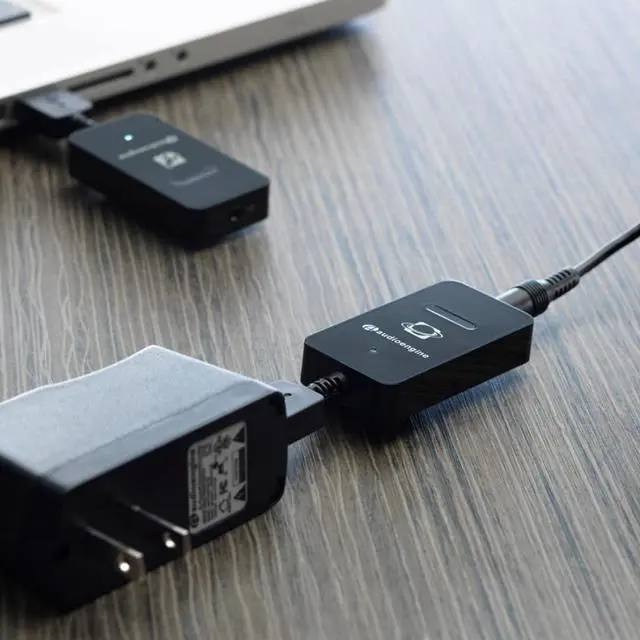 Alt view image 3 of 5 - Audioengine W3 Wireless Subwoofer Kit - Transmitter and Receiver Pre-Paired Streaming Audio Adapter