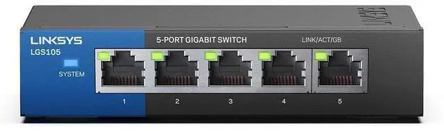 Main image of Switch LINKSYS UNMANAG SWITCHES 5-Port