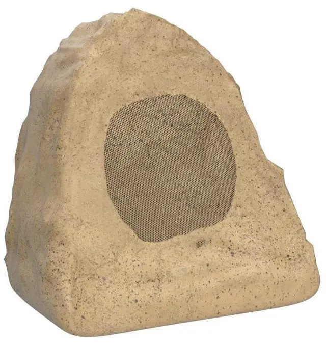 Alt view image 4 of 5 - Theater Solutions 4R4S Outdoor Weatherproof Sandstone Rock Speakers 4 Piece Set 1000 Watts
