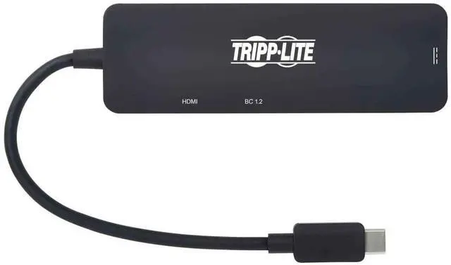 Alt view image 5 of 5 - Tripp Lite USB C Multiport Adapter 4K60Hz HDMI 3 USB-A Hub 100W PD Charging (U444-06N-H3UC2)