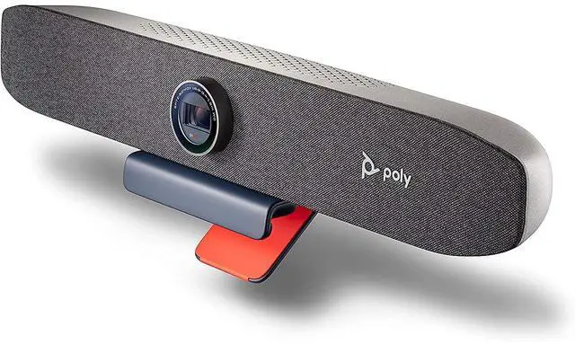 Main image of Poly Studio P15 Personal Video Bar (Plantronics + Polycom) - 4K Video Quality - Camera, Microphones & Speaker Solution with Premium Audio & Video - Certified for Zoom and Teams