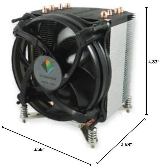 Alt view image 2 of 2 - Dynatron 120147 Fan R17 Heatsink/fan 3u Lga2011 Desktop 2500rpm Tdp 160w Aluminum