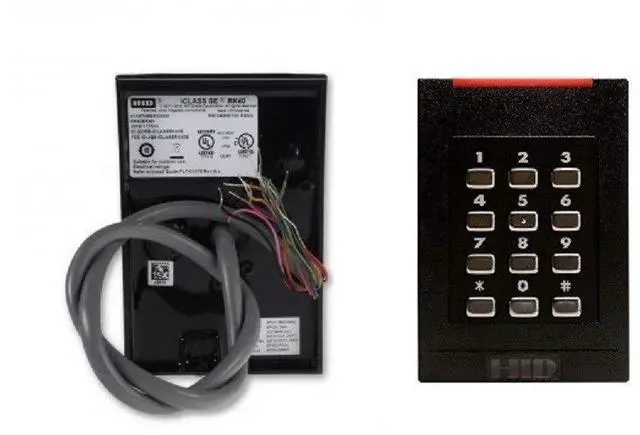 Main image of HID 921NTNNEK00000 RK40 iCLASS SE Smart Card Reader with Keypad