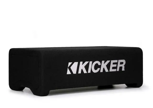 Alt view image 4 of 5 - Kicker 48CDF104 Comp 10" Subwoofer in Down Firing Enclosure, 4-Ohm