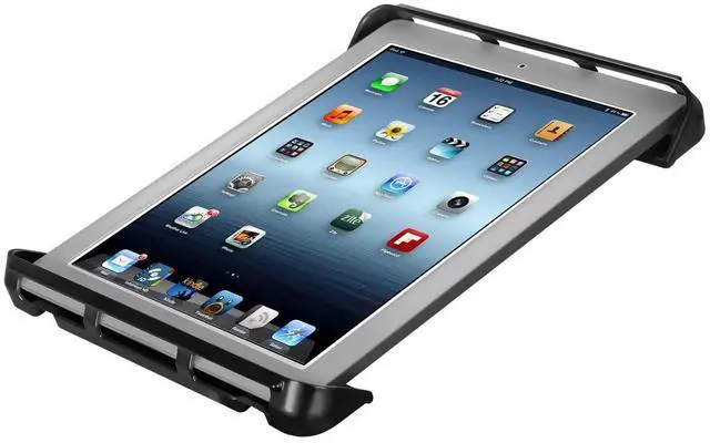 Alt view image 3 of 4 - RAM Mounts Tab-Tite Tablet Holder for Apple iPad Gen 1-4 + More RAM-HOL-TAB3U Compatible with RAM B 1" and C 1.5" Size Round Ball Bases